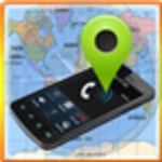 Logo of Mobile Number Tracker on Map android Application 